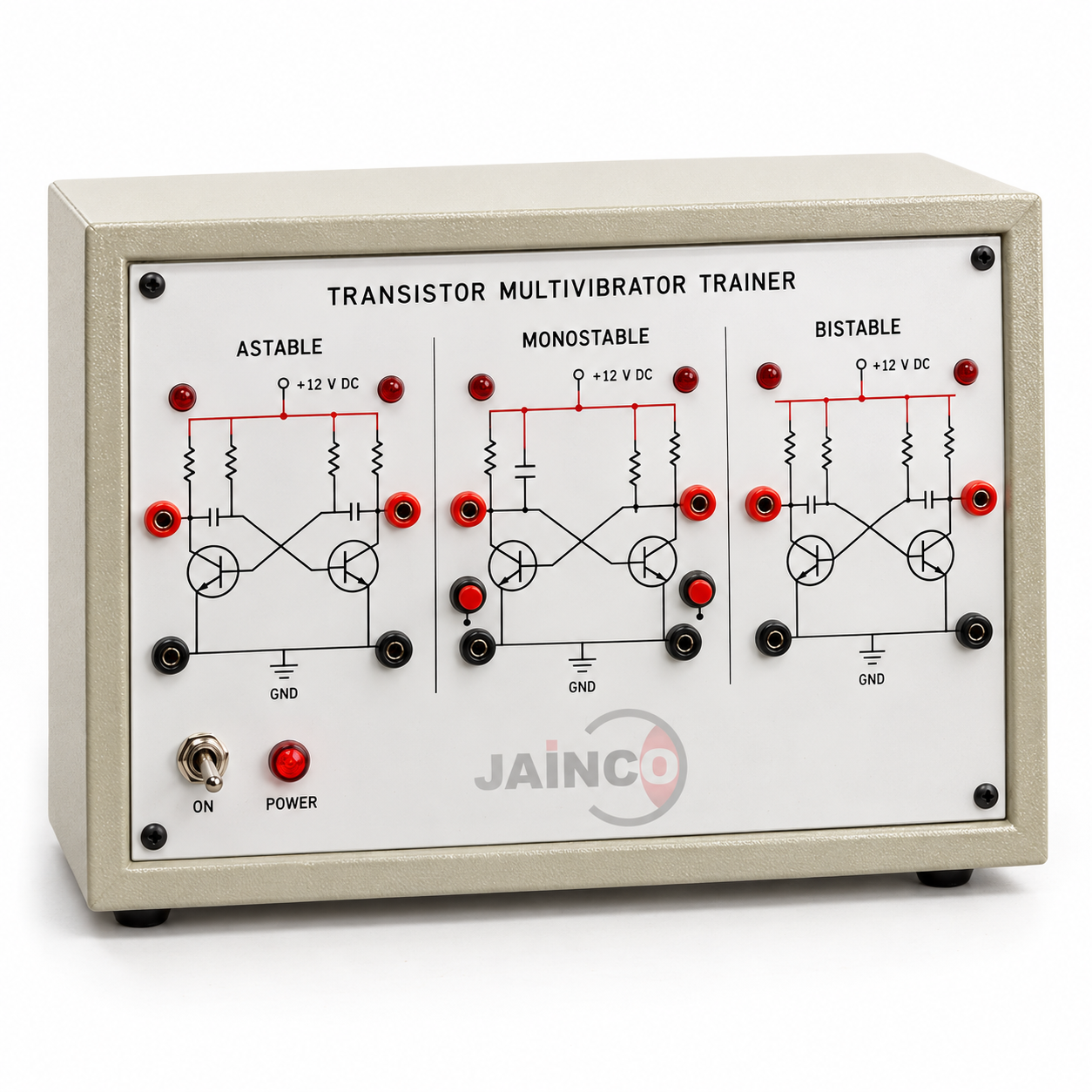 Astable, Monostable and Bistable Multivibrator using Transistor